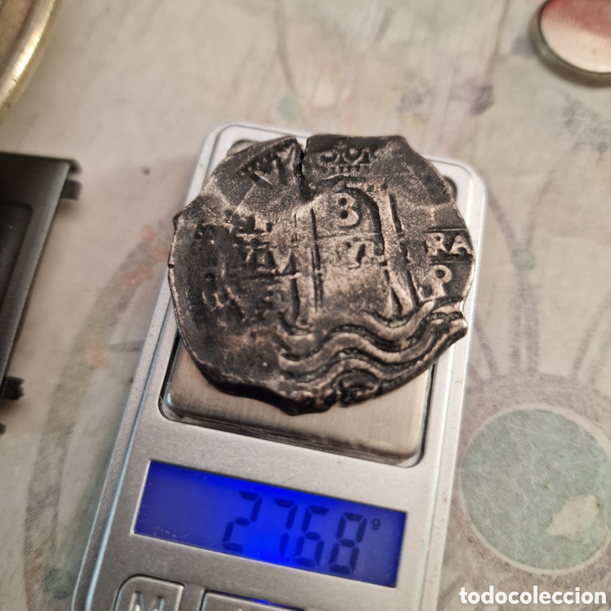 Monedas de Espa&ntilde;a: Macuquina de 8 reales - Foto 1