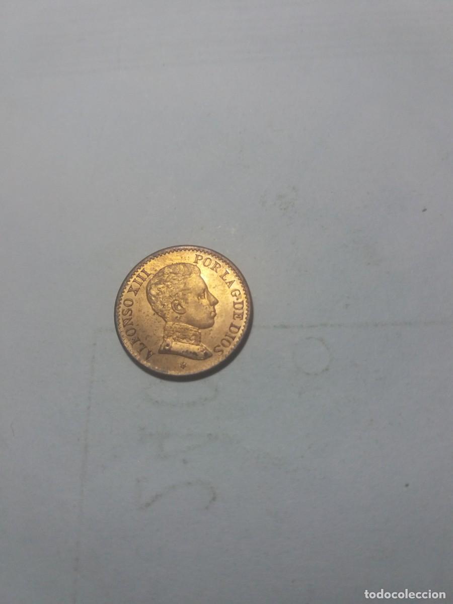 Monedas de Espa&ntilde;a: Moneda 1 C&eacute;ntimo ALFONSO XIII a&ntilde;o 1906 SLV - Foto 1
