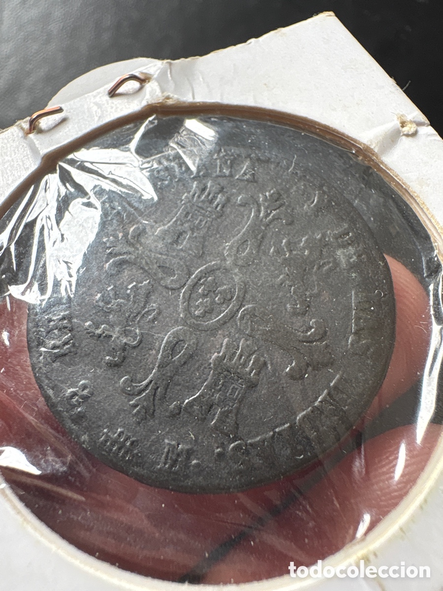 Monedas de Espa&ntilde;a: Moneda Isabel II 1836 Segovia (A3) - Foto 2