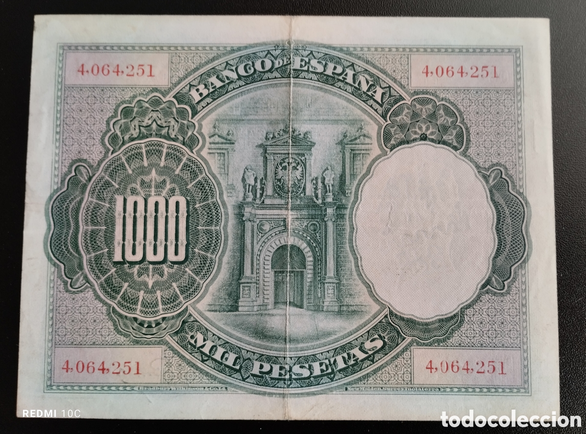 Monedas de Espa&ntilde;a: Billete Espa&ntilde;a de 1925 - Foto 2