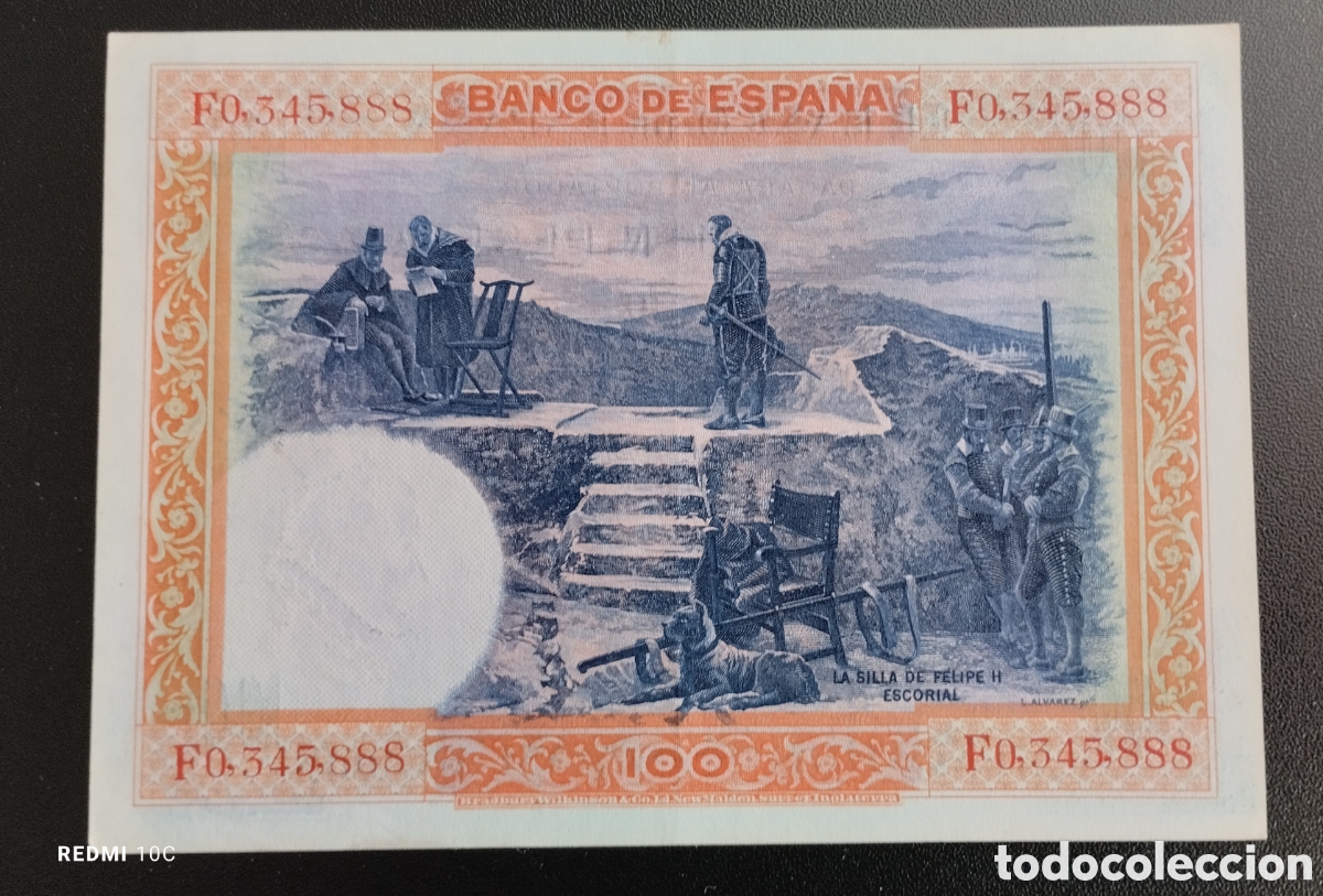 Monedas de Espa&ntilde;a: Billete Espa&ntilde;a de 1925 - Foto 2