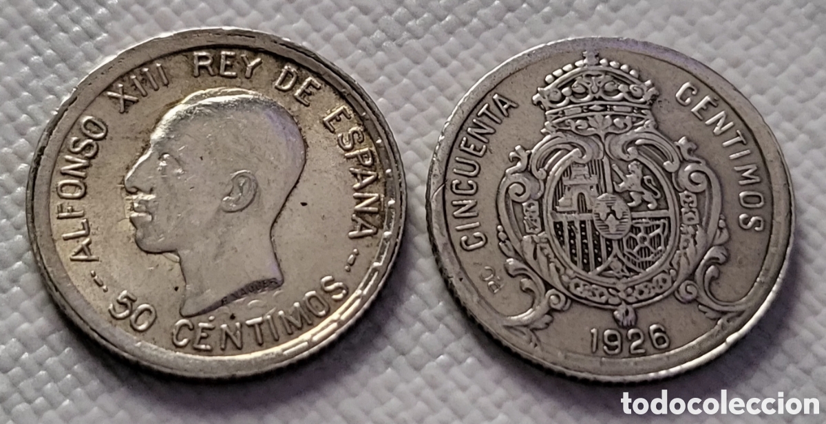 Monedas de Espa&ntilde;a: 1926 plata Alfonso XIII - Foto 1