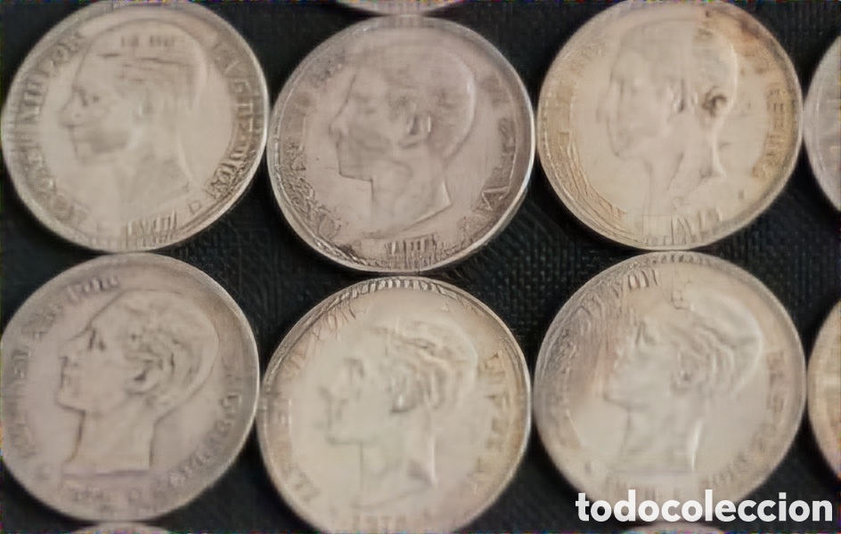 Monedas de Espa&ntilde;a: 5 pesetas plata alfonso XII - Foto 1
