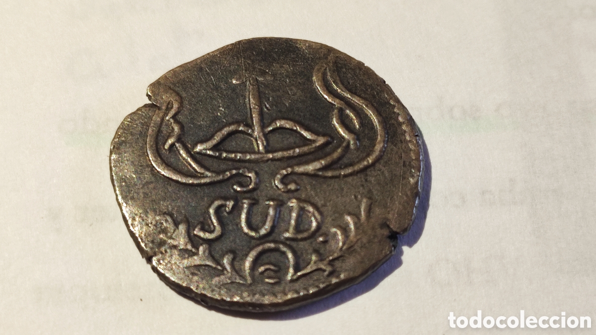 Monedas de Espa&ntilde;a: 2 reales 1812 de Morelos, bronce - Foto 2