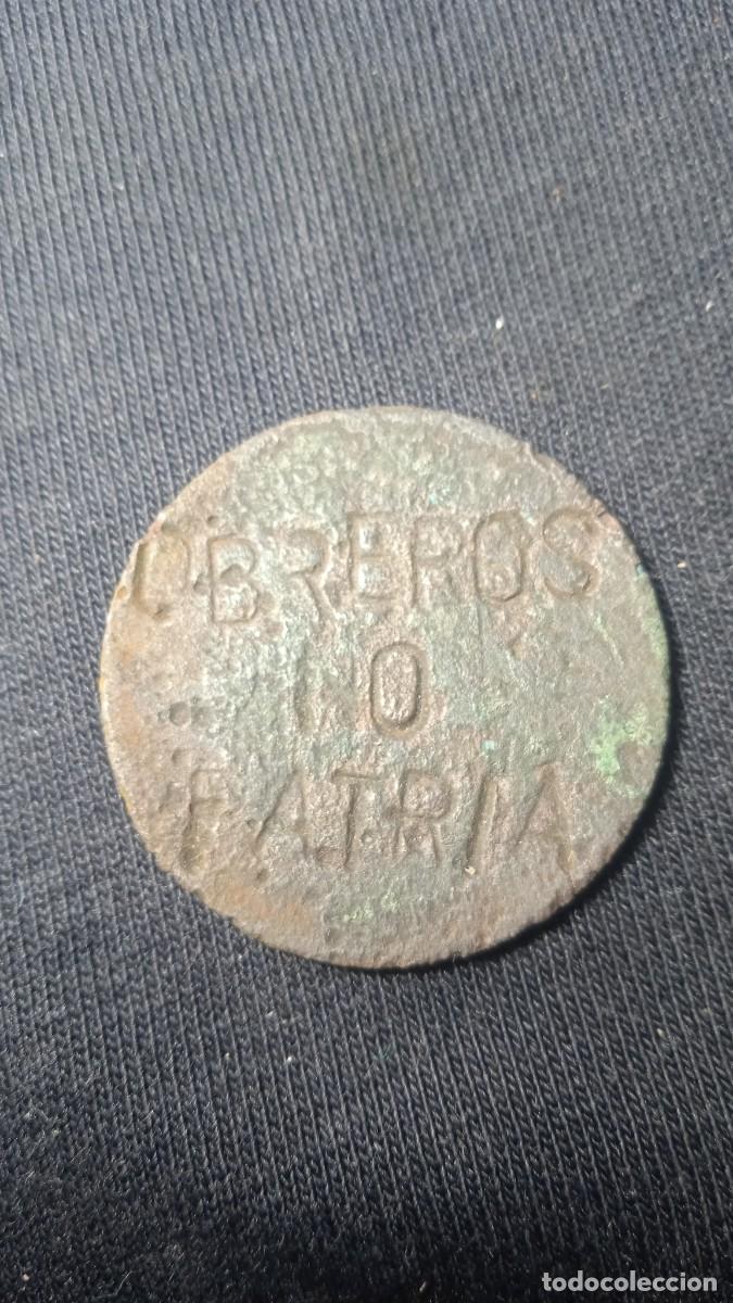 Monedas de Espa&ntilde;a: Antigua moneda resellada. - Foto 1