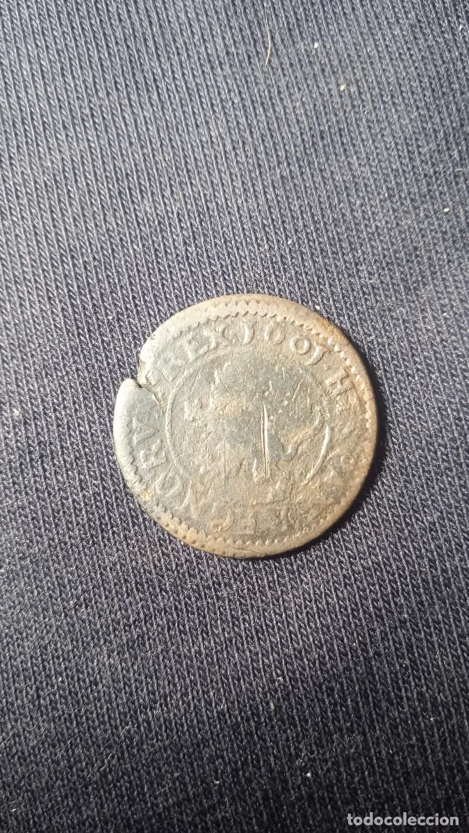 Monedas de Espa&ntilde;a: Antigua moneda resellada. - Foto 2