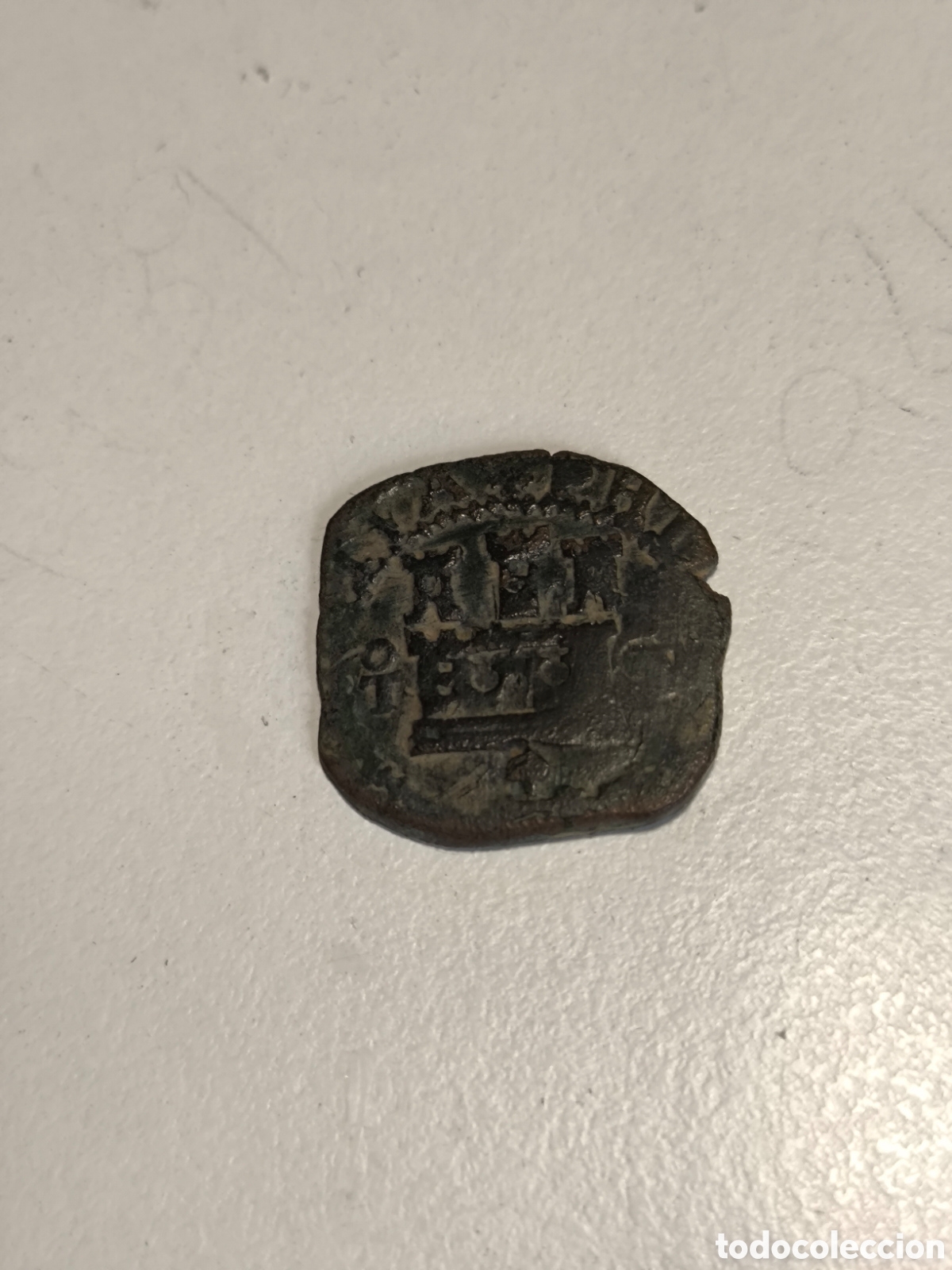 Monedas de Espa&ntilde;a: 2 Maraved&iacute;s Felipe II Ceca T Toledo - Foto 2