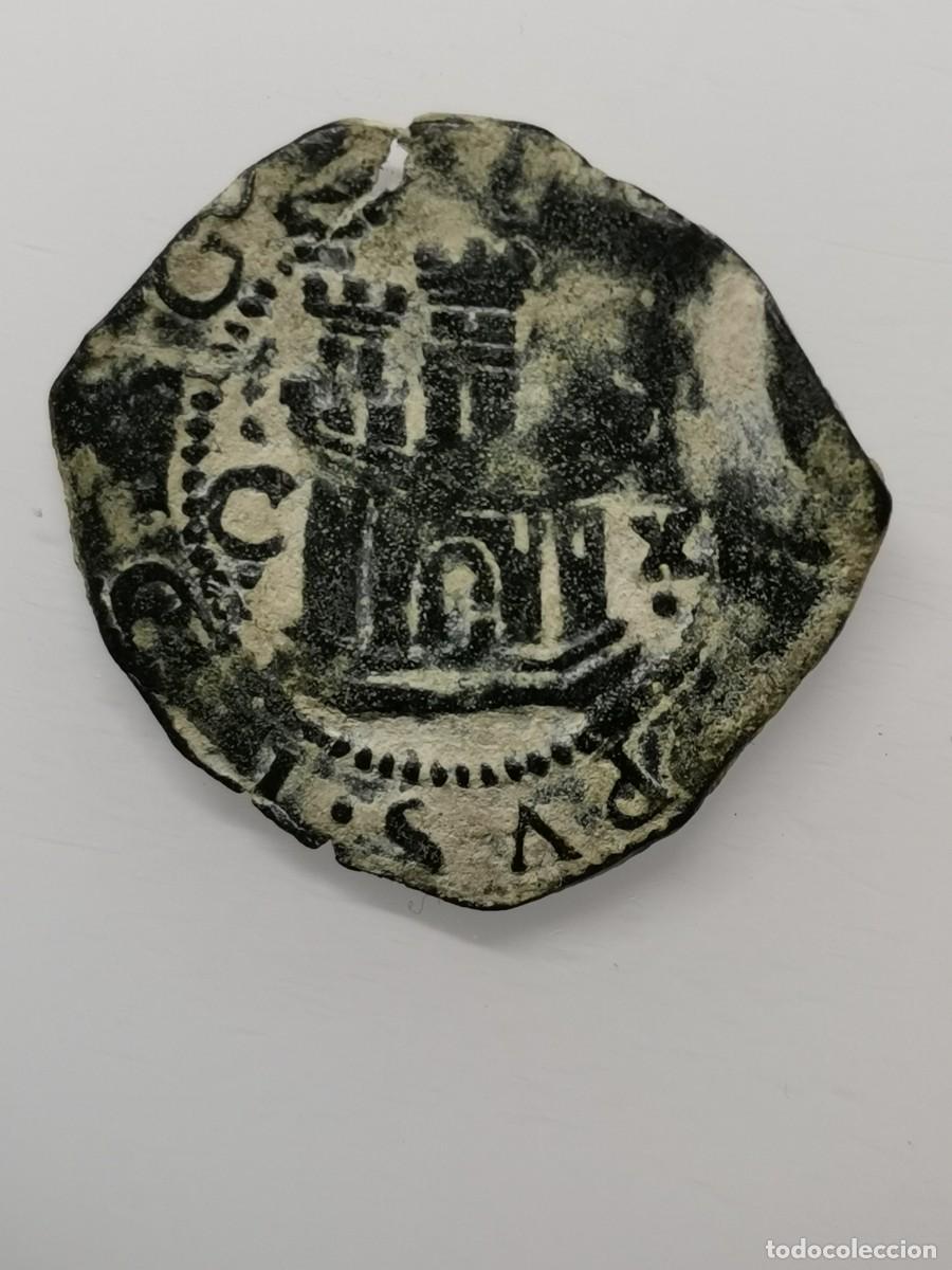 Monedas de Espa&ntilde;a: Felipe II 2 Maraved&iacute;s (1577-1582) Cuenca. - Foto 3