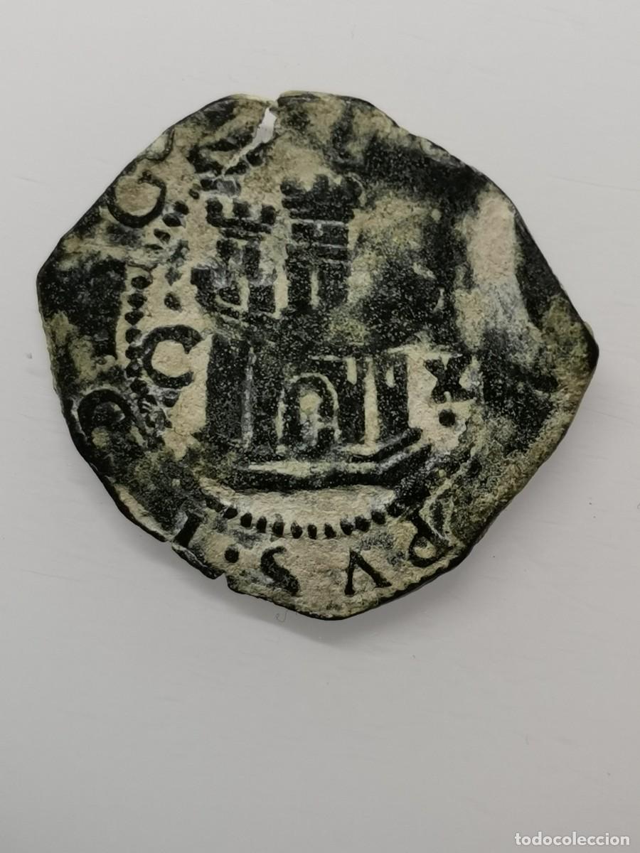 Monedas de Espa&ntilde;a: Felipe II 2 Maraved&iacute;s (1577-1582) Cuenca. - Foto 5