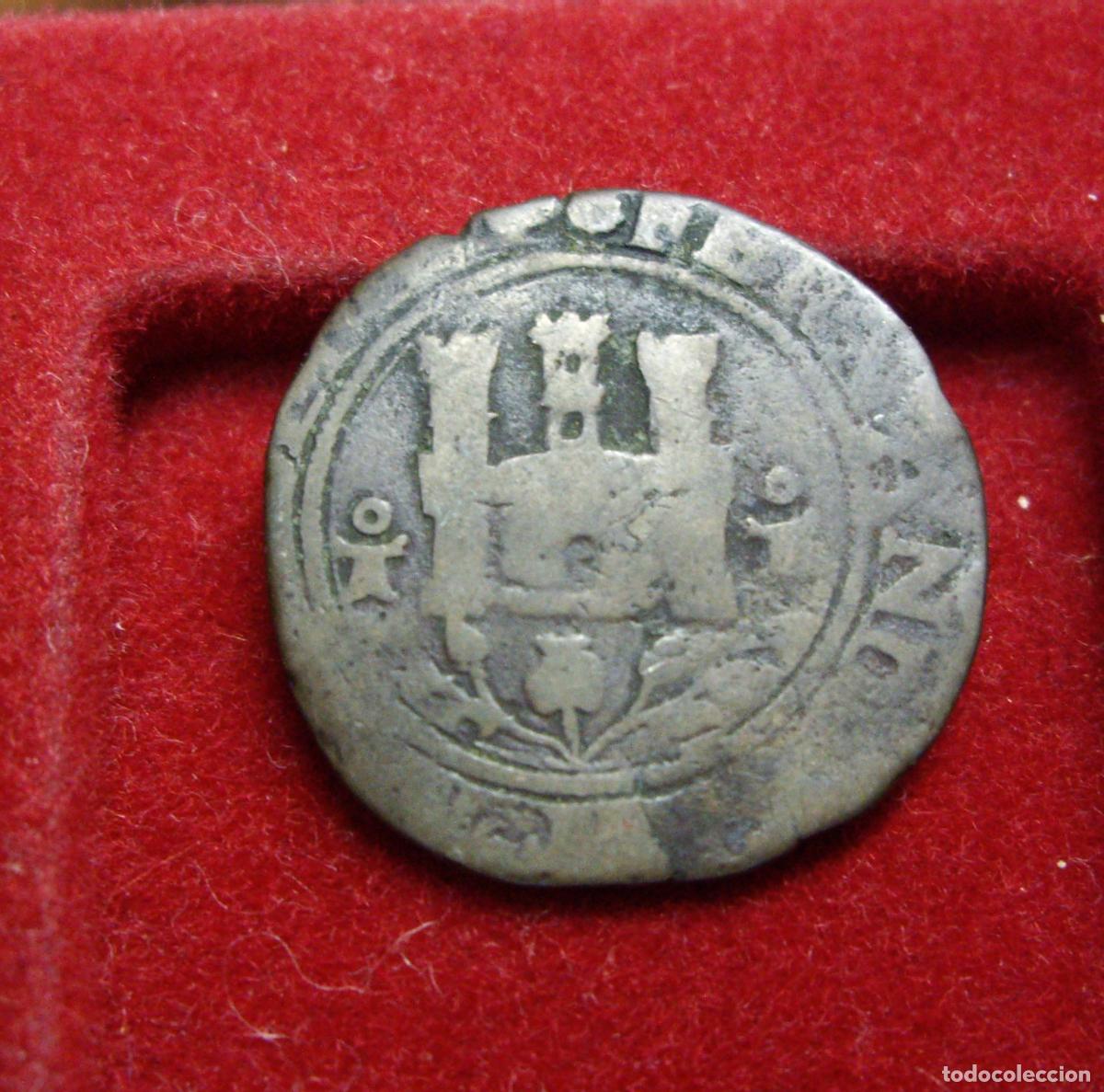 Monedas de Espa&ntilde;a: REYES CATOLICOS - 2 MARAVEDIS de TOLEDO - Foto 1