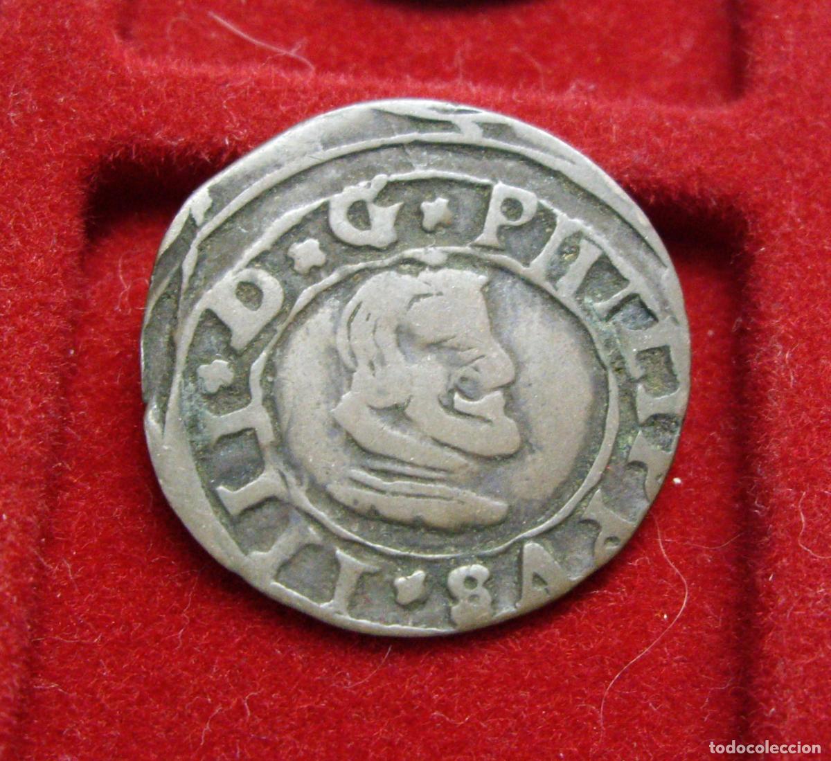 Monedas de Espa&ntilde;a: FELIPE IV - 16 MARAVEDIS VALLADOLID 1663 - Foto 1