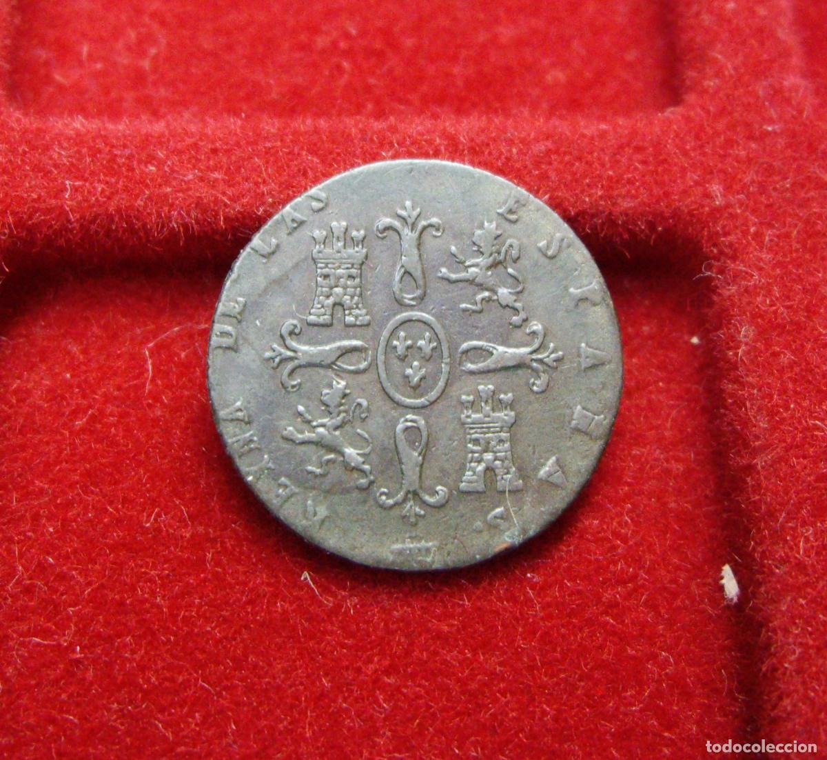 Monedas de Espa&ntilde;a: ISABEL II - 2 MARAVEDIS 1849 - SEGOVIA - Foto 2