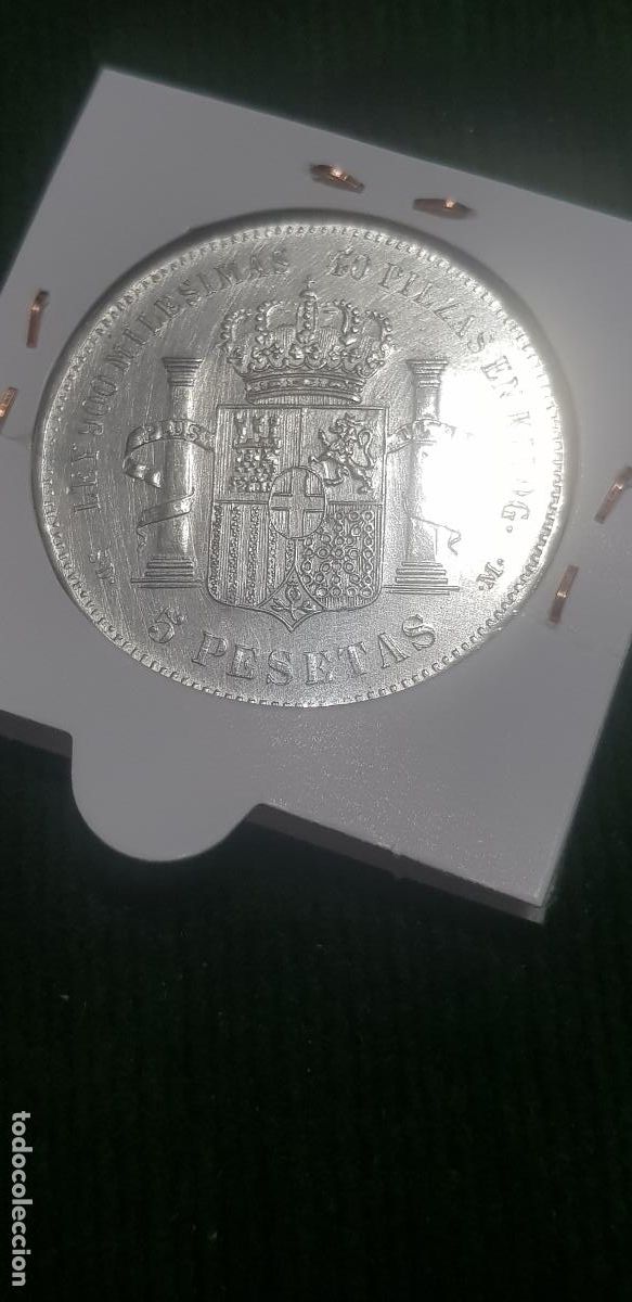Monedas de Espa&ntilde;a: ESPA&Ntilde;A 5 PESETAS AMADEO I - Foto 2