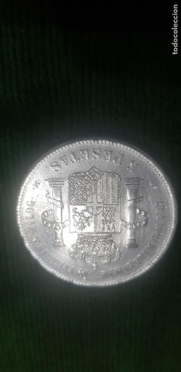 Monedas de Espa&ntilde;a: ESPA&Ntilde;A 5 PESETAS AMADEO I - Foto 8
