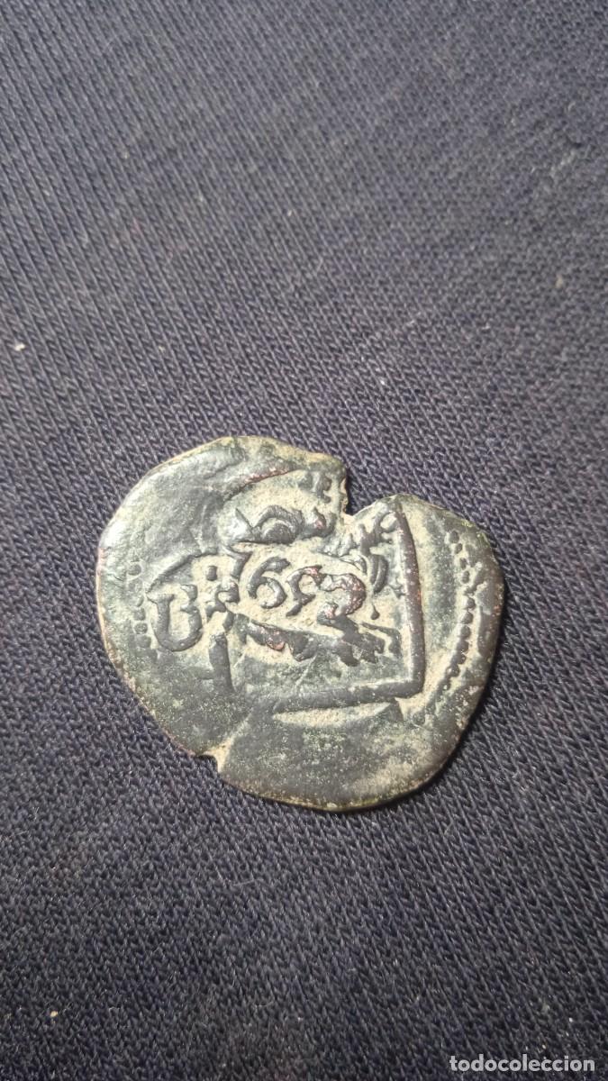 Monedas de Espa&ntilde;a: Antigua moneda resellada. - Foto 2