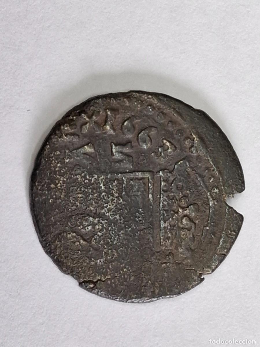 Monedas de Espa&ntilde;a: Moneda de 1663 N de 16 Maravedis de XC 1353 GRANADA en BC - Foto 4
