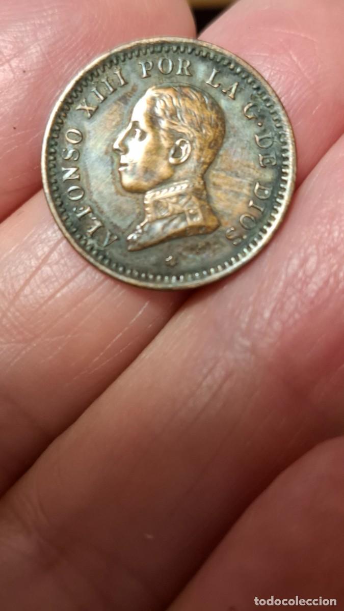 Monedas de Espa&ntilde;a: MONEDA DE 2 C&Eacute;NTIMOS DE ALFONSO XIIl DE 1911*11 - Foto 1