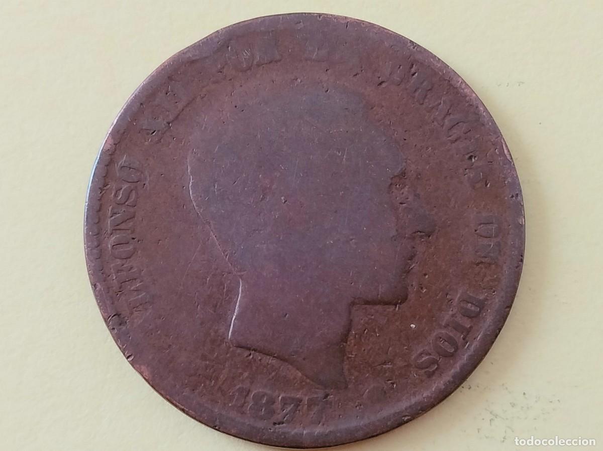 Espagne 2 1/2 centimos 1867 TB+, KM 634 pièce de monnaie