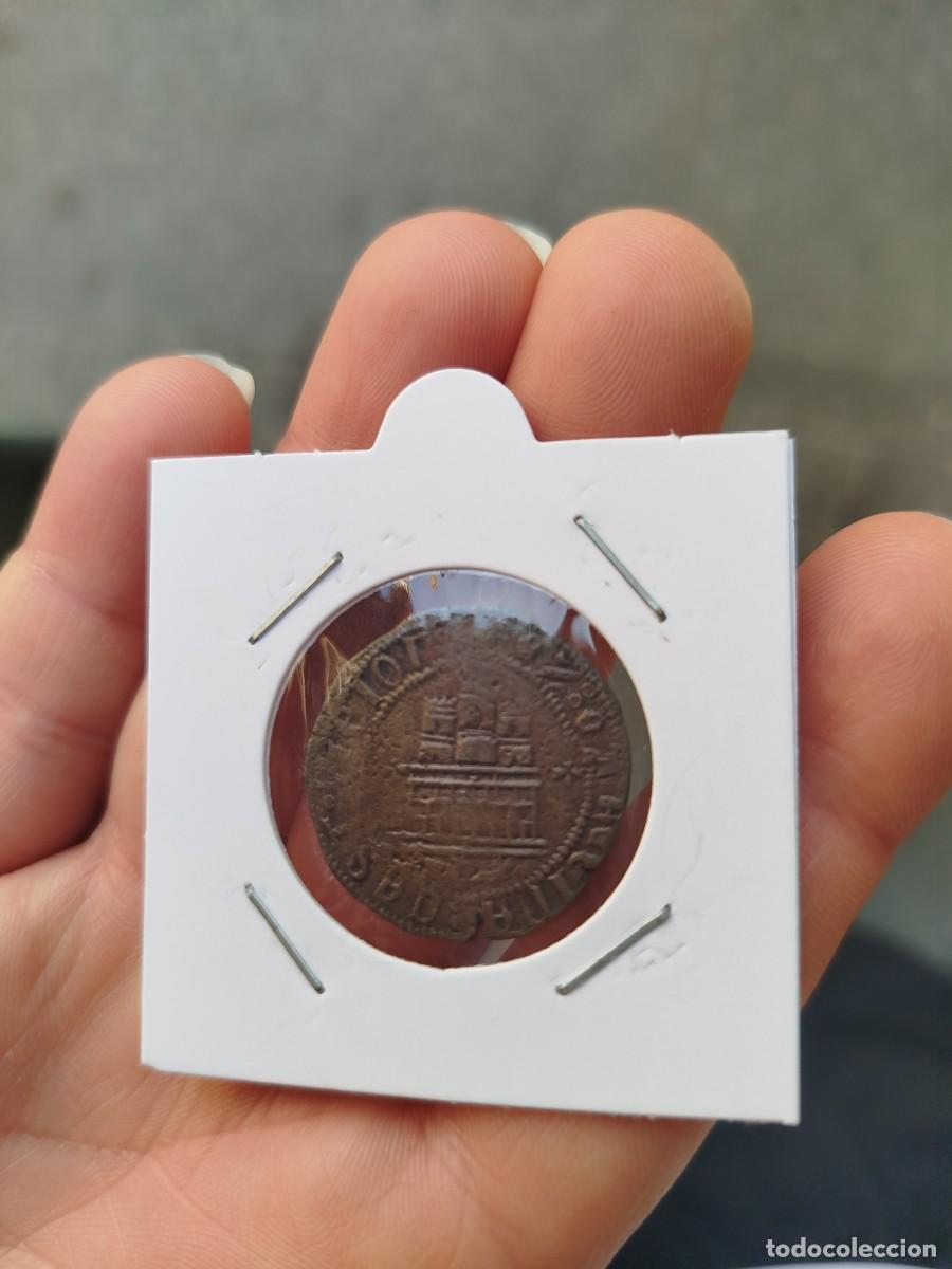 Moedas de Espanha: 4 Maraved&iacute;s Reyes Cat&oacute;licos Granada 1506-1535