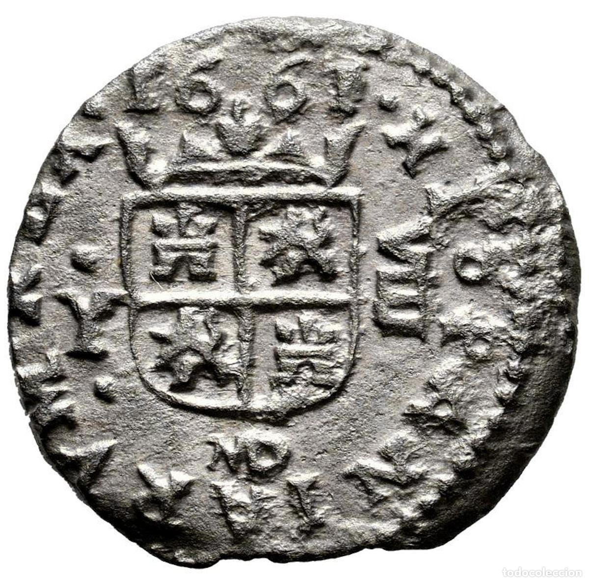 Monedas de Espa&ntilde;a: 8 maraved&iacute;s Felipe IV - Foto 2