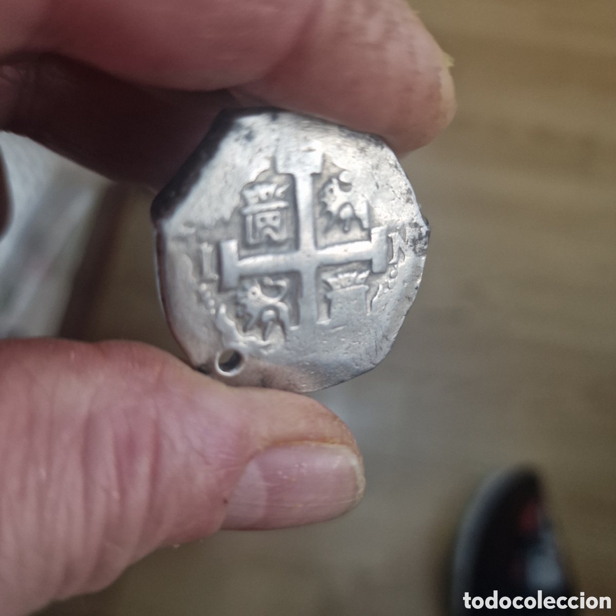 Monedas de Espa&ntilde;a: Macuquina de 8 reales - Foto 4