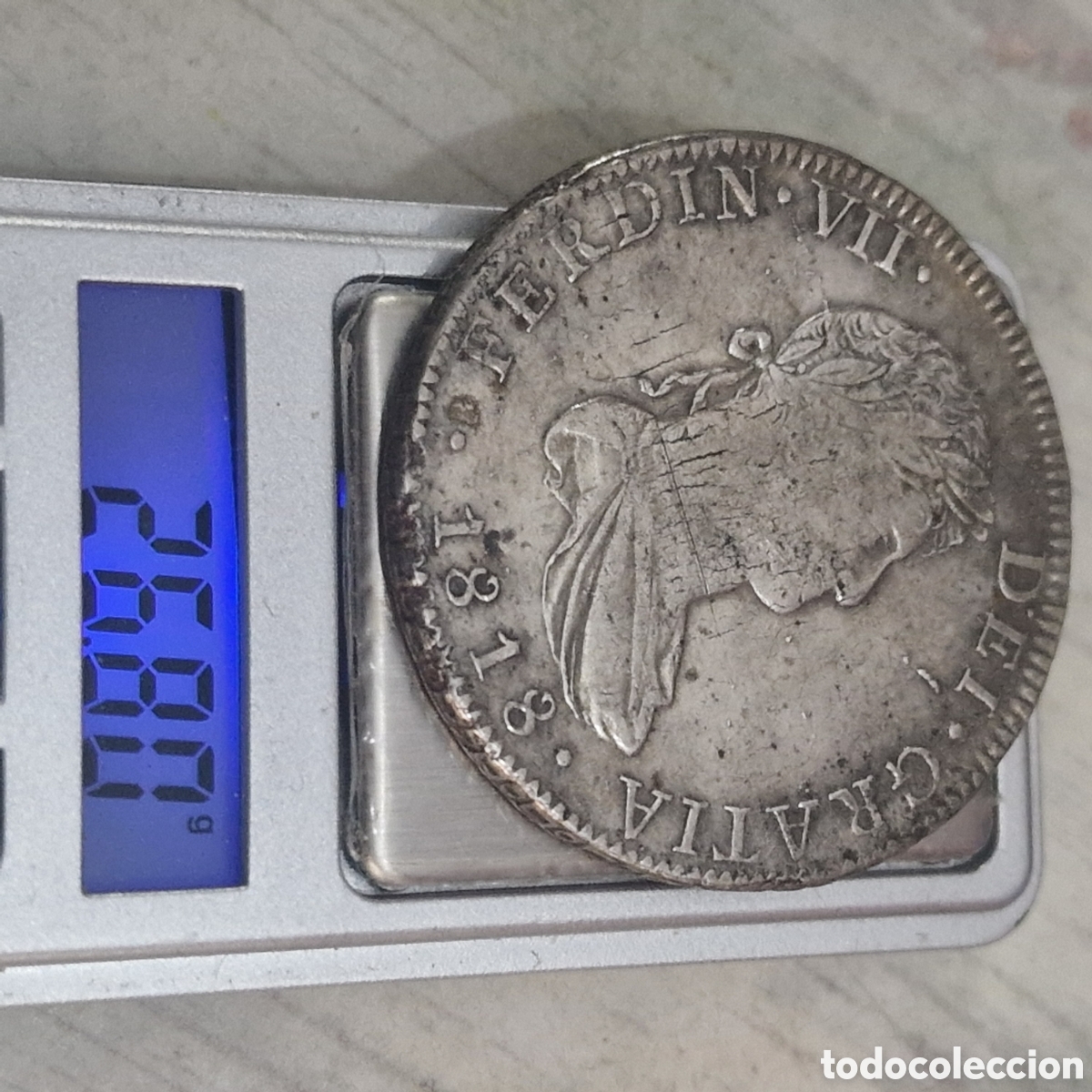 Monedas de Espa&ntilde;a: 8 reales 1818 mejico - Foto 2