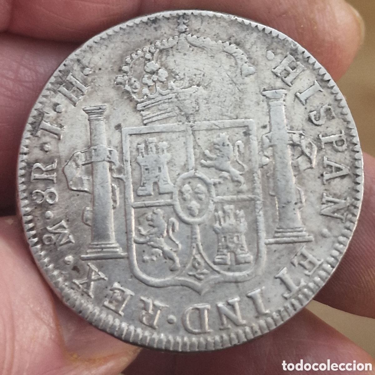 Monedas de Espa&ntilde;a: 8 reales mejico 1809 - Foto 2