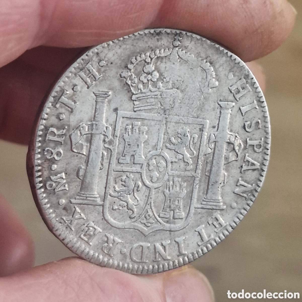 Monedas de Espa&ntilde;a: 8 reales mejico 1809 - Foto 3