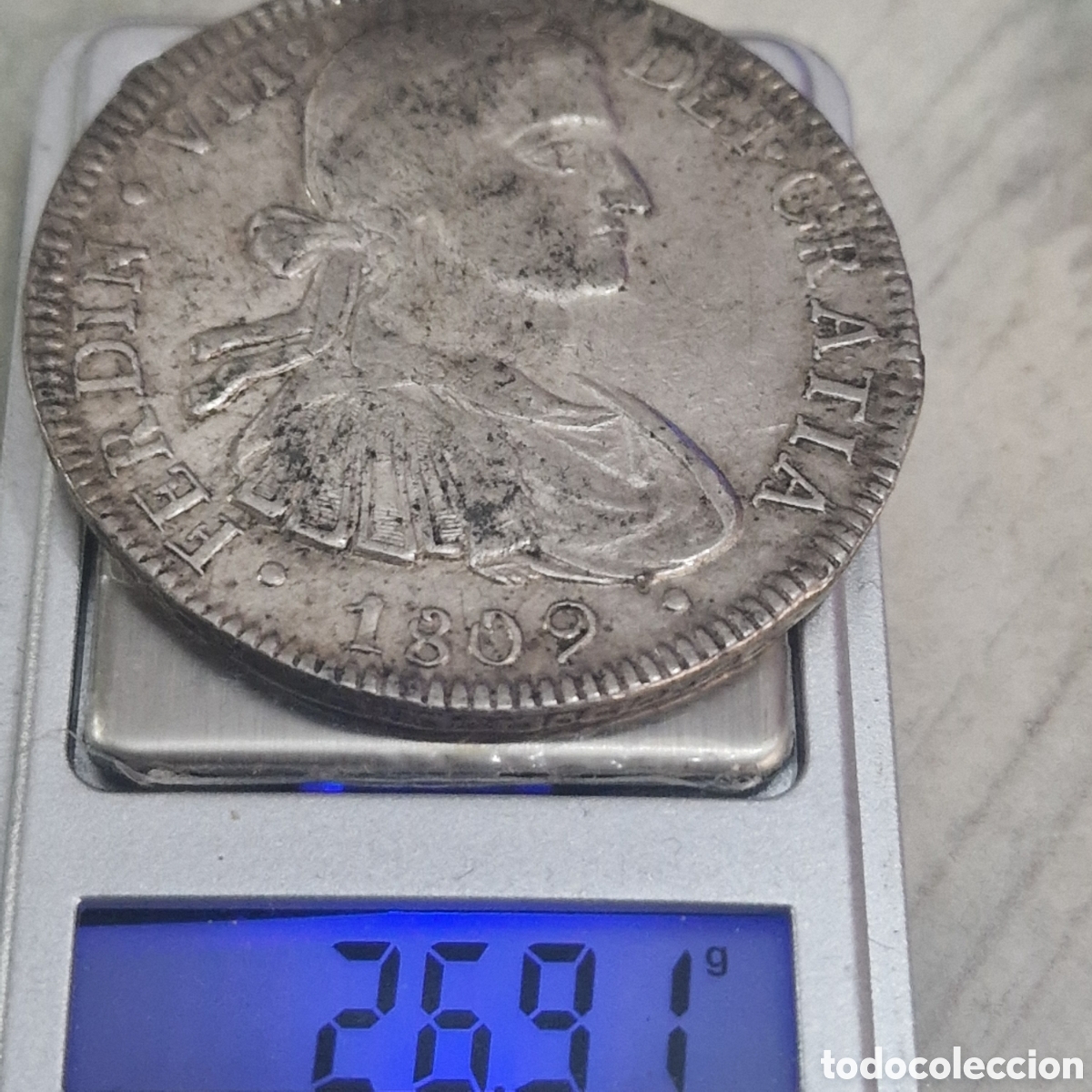 Monedas de Espa&ntilde;a: 8 reales mejico 1809 - Foto 1