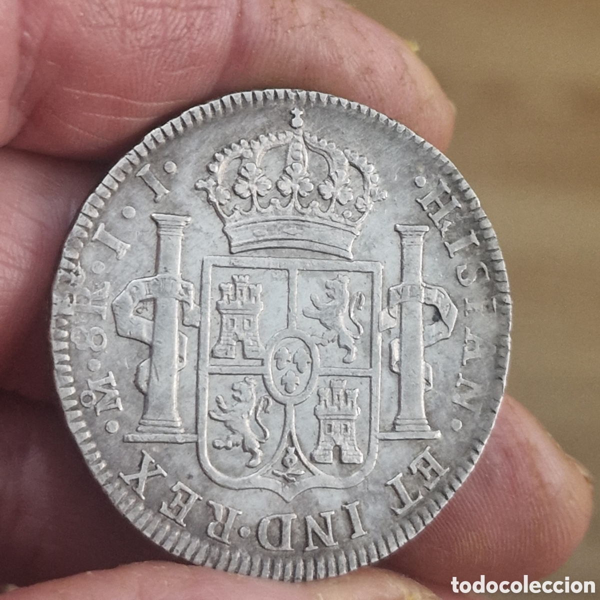 Monedas de Espa&ntilde;a: 8 reales mejico 1820 - Foto 3