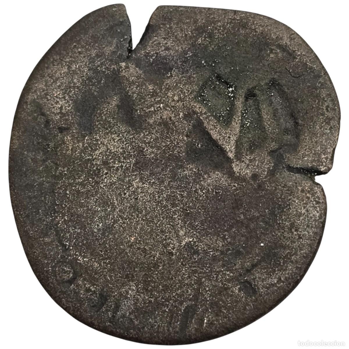Monedas de Espa&ntilde;a: ESPA&Ntilde;A. MARAVEDI DE LOS AUSTRIAS CON RESELLOS. - Foto 2