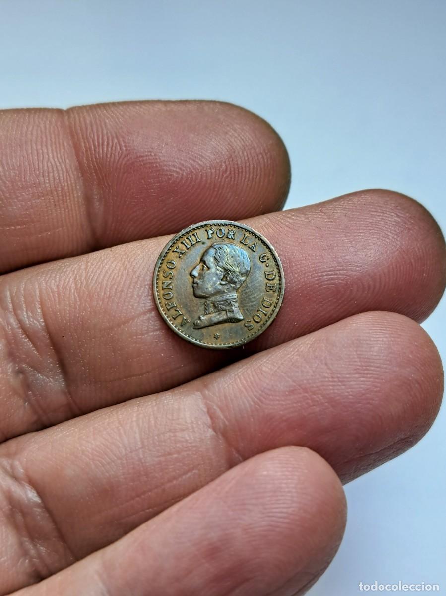 Monedas de Espa&ntilde;a: NT/ UN C&Eacute;NTIMO 1912 ALFONSO XIII (E337) - Foto 1