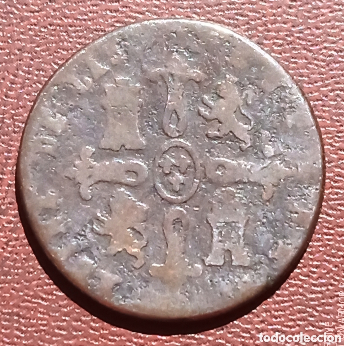 Monedas de Espa&ntilde;a: 8 Maravedis Isabel II - RC- - Foto 2