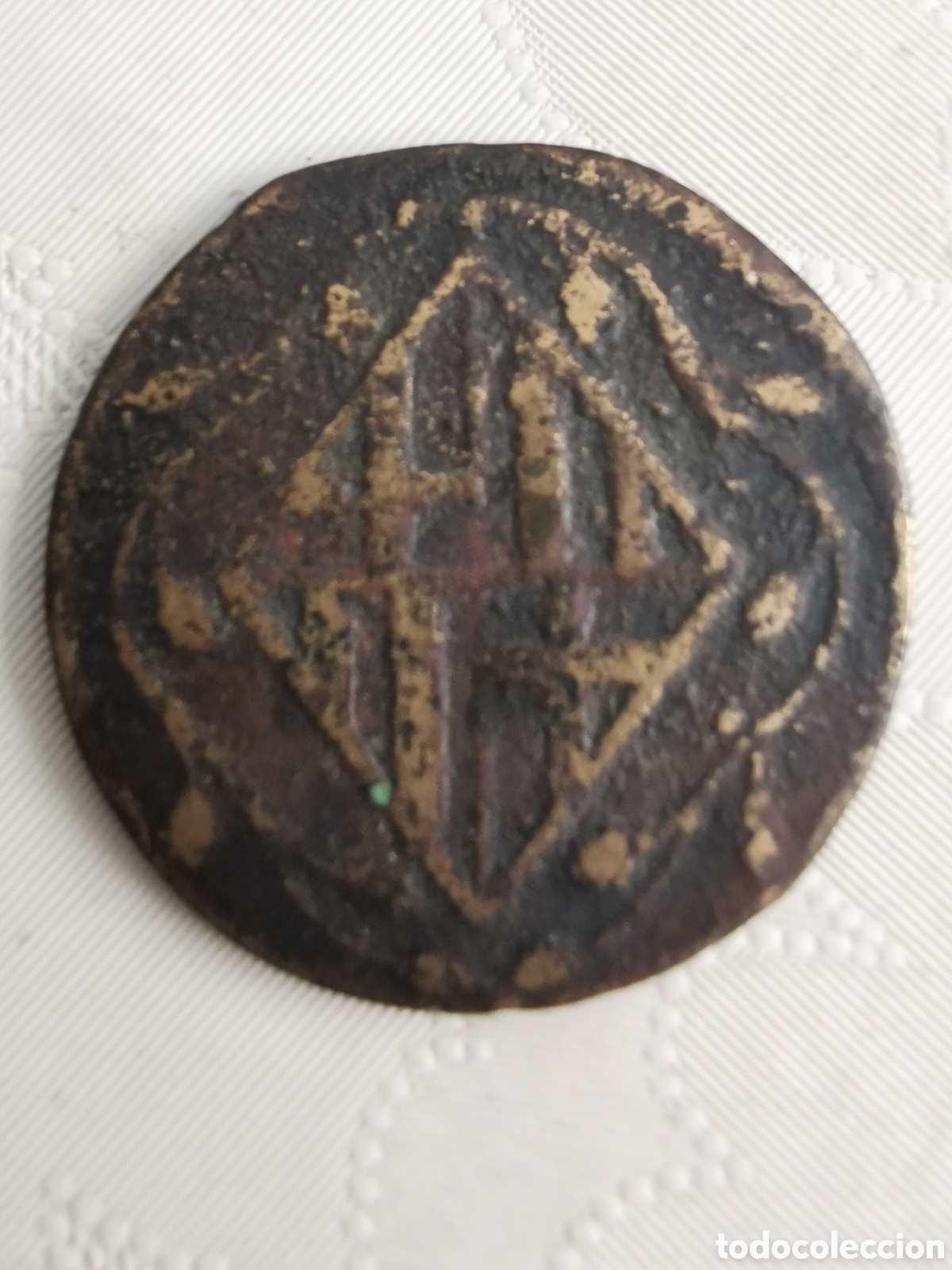 Monedas de Espa&ntilde;a: Moneda de 4 cuartos/quartos Barcelona 1810 - Foto 1