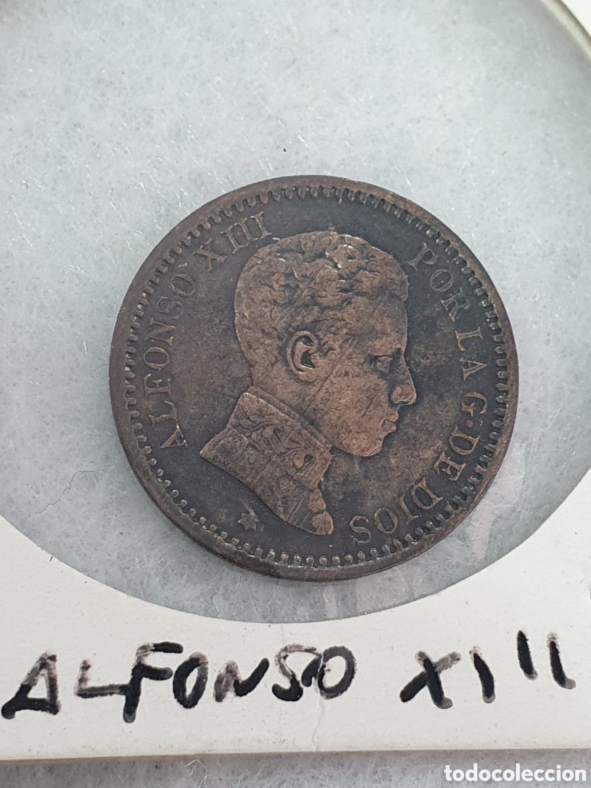 Monedas de Espa&ntilde;a: 2 c&eacute;ntimos Alfonso XIII 1904. (L31) - Foto 2