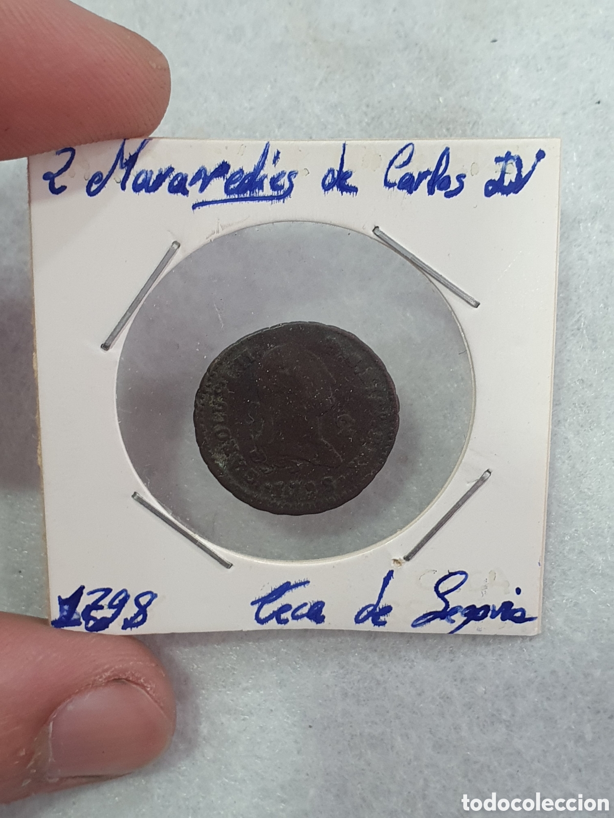 Monedas de Espa&ntilde;a: 2 Maravedis. Carlos IV. 1798. (L31) - Foto 1