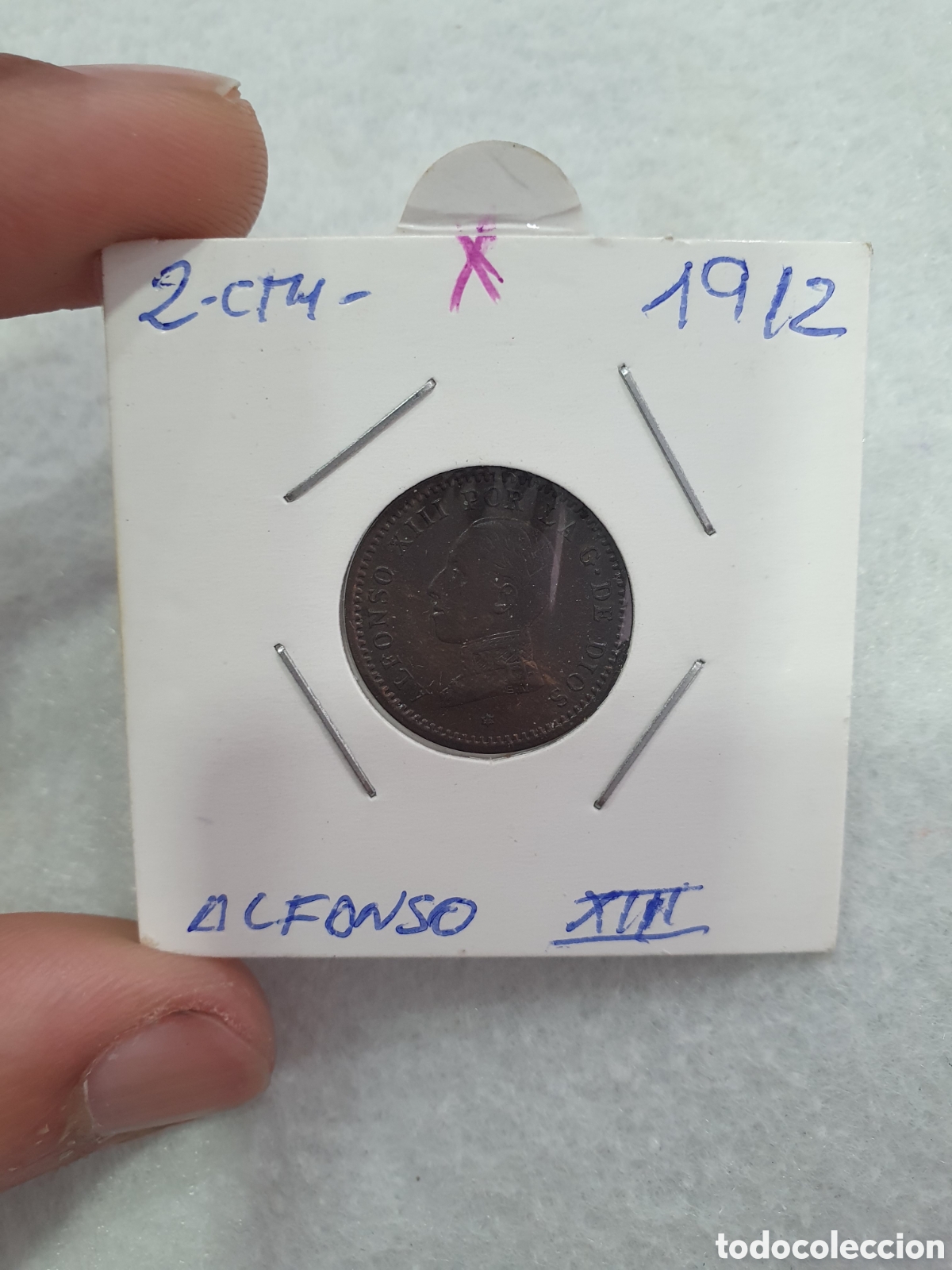 Monedas de Espa&ntilde;a: 2 c&eacute;ntimos. 1912. Alfonso XIII. (L31) - Foto 1