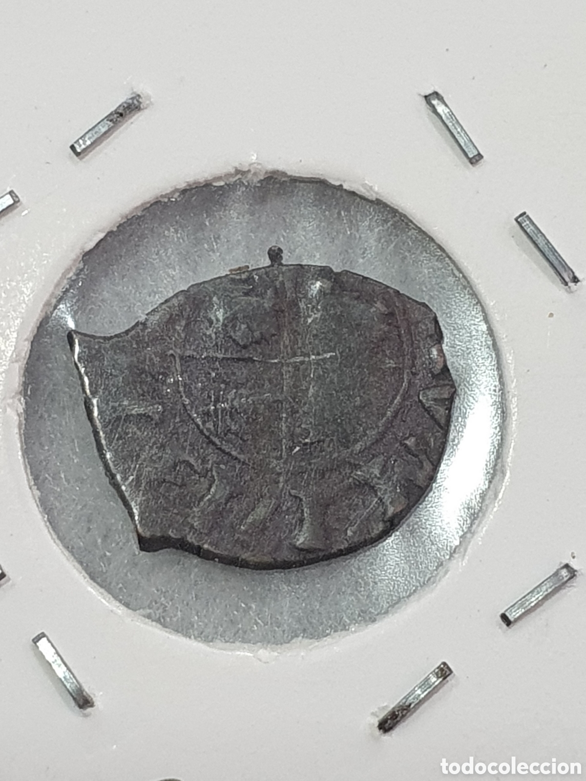Monedas de Espa&ntilde;a: Felipe V. 1 dinero 1713. (L31) - Foto 4