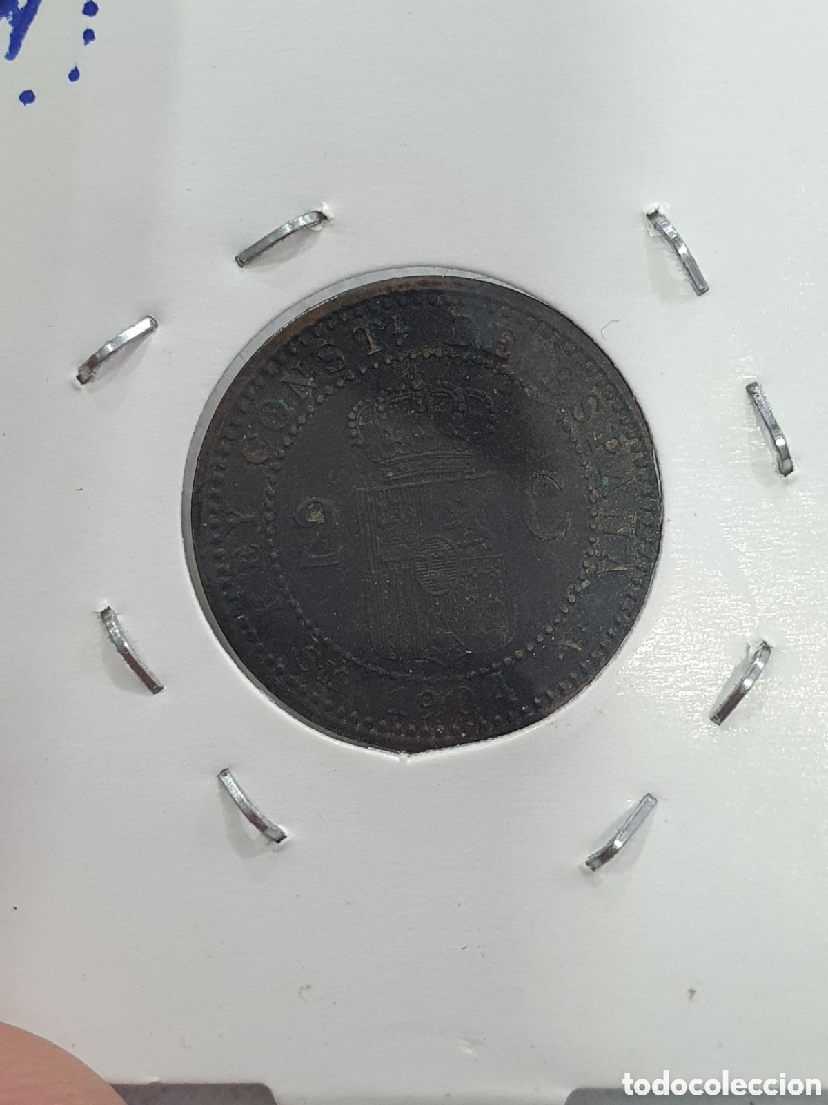 Monedas de Espa&ntilde;a: 2 c&eacute;ntimos 1904 Alfonso XIII. (L31) - Foto 2