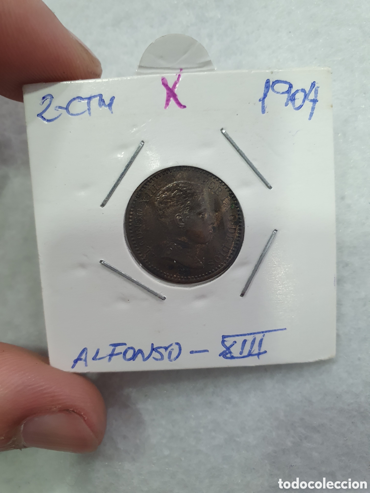 Monedas de Espa&ntilde;a: 2 c&eacute;ntimos 1904 Alfonso XIII. (L31) - Foto 1