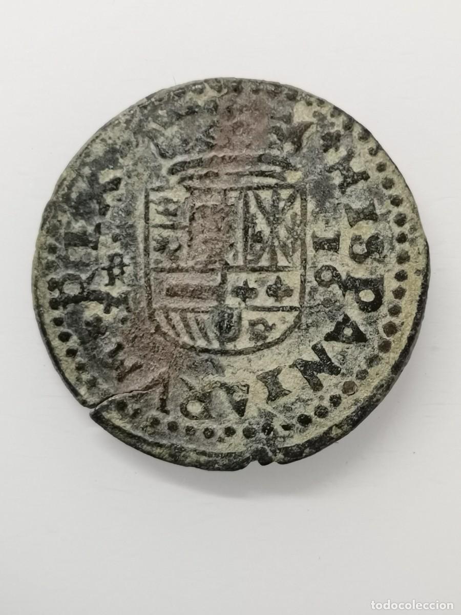 Monedas de Espa&ntilde;a: Felipe IV 16 Maraved&iacute;s 1663 TRUJILLO - Foto 5