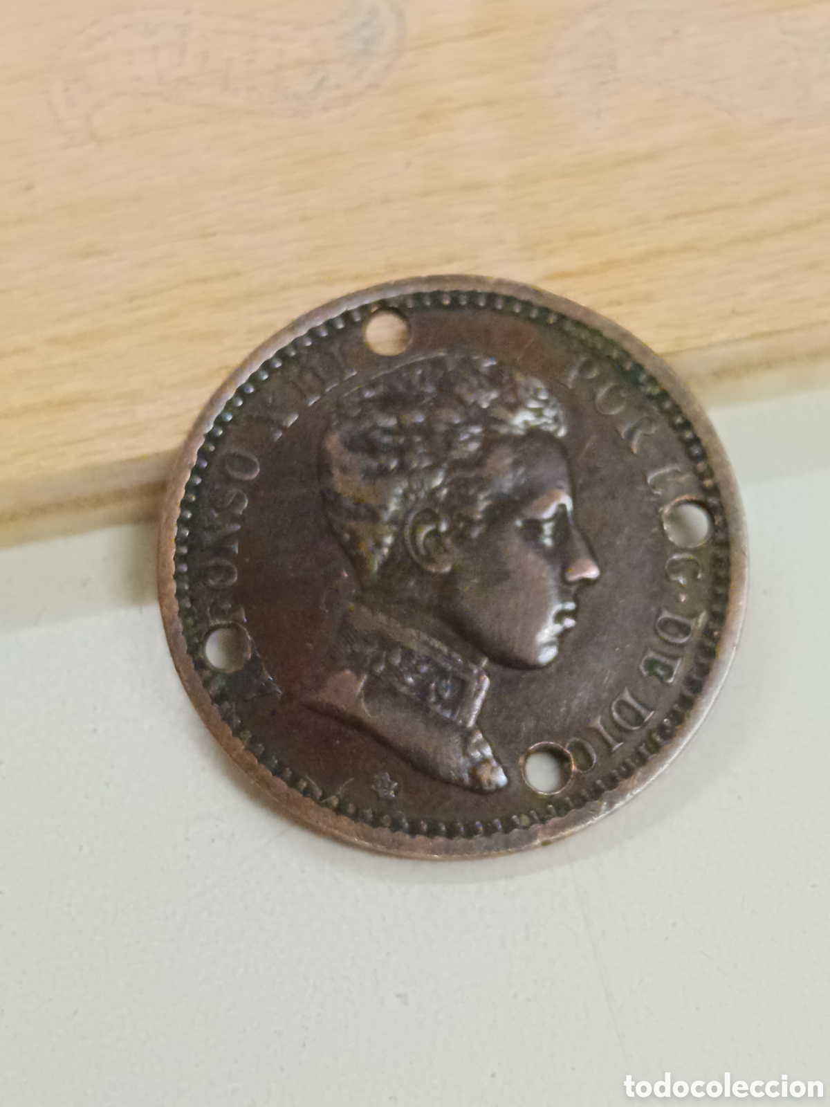Monedas de Espa&ntilde;a: Moneda 2 c&eacute;ntimos 1904 *04 Alfonso XIII - Foto 1