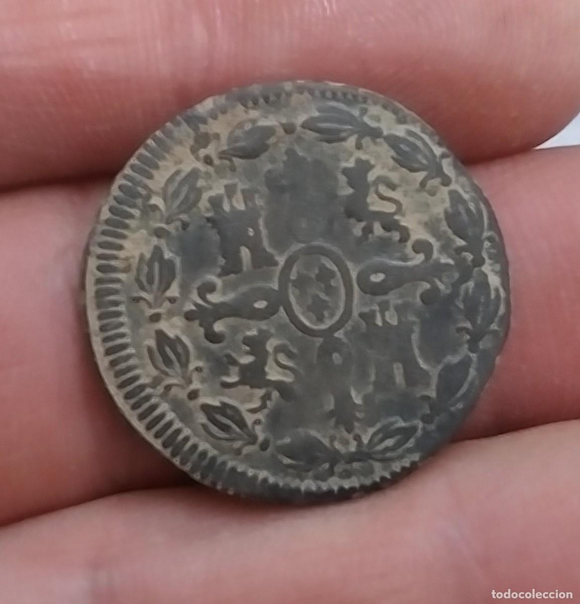 Monedas de Espa&ntilde;a: Carlos llll 1808- 4 maravedis - Foto 2