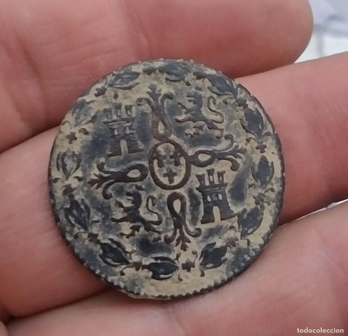 Monedas de Espa&ntilde;a: FernandoVll - 8 maravedis de 1830 - Foto 2