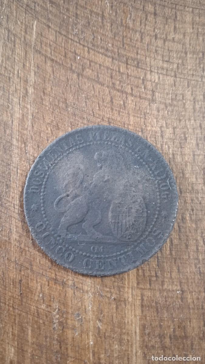 Monedas de Espa&ntilde;a: Antigua moneda resellada. - Foto 2