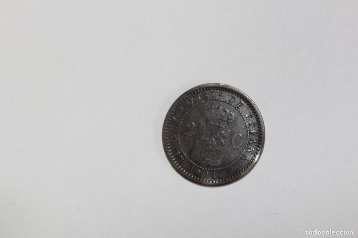 Monedas de Espa&ntilde;a: 2 CENTIMOS de 1904 SMV *04 XC 67 ESPA&Ntilde;A en MBC - Foto 2