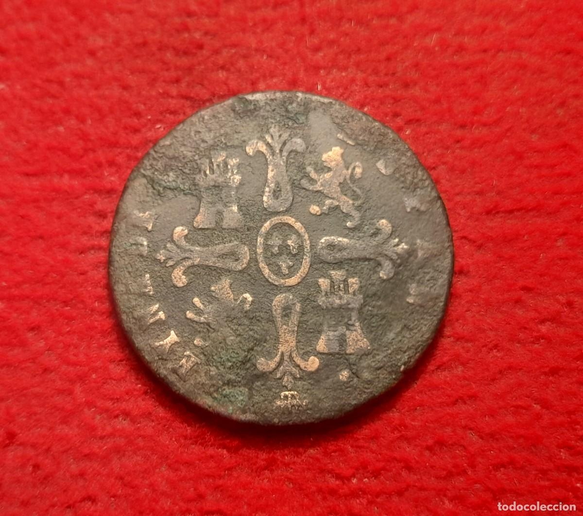 Monedas de Espa&ntilde;a: Moneda 8 maraved&iacute;es 1842 Segovia - Foto 2