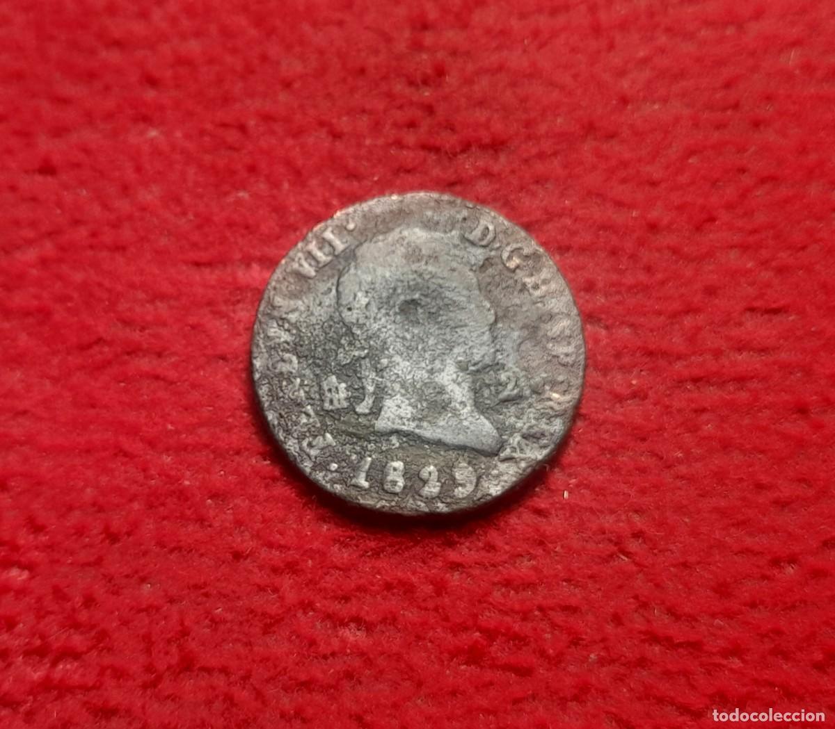 Monedas de Espa&ntilde;a: Moneda 2 maraved&iacute;es 1829 - Foto 1