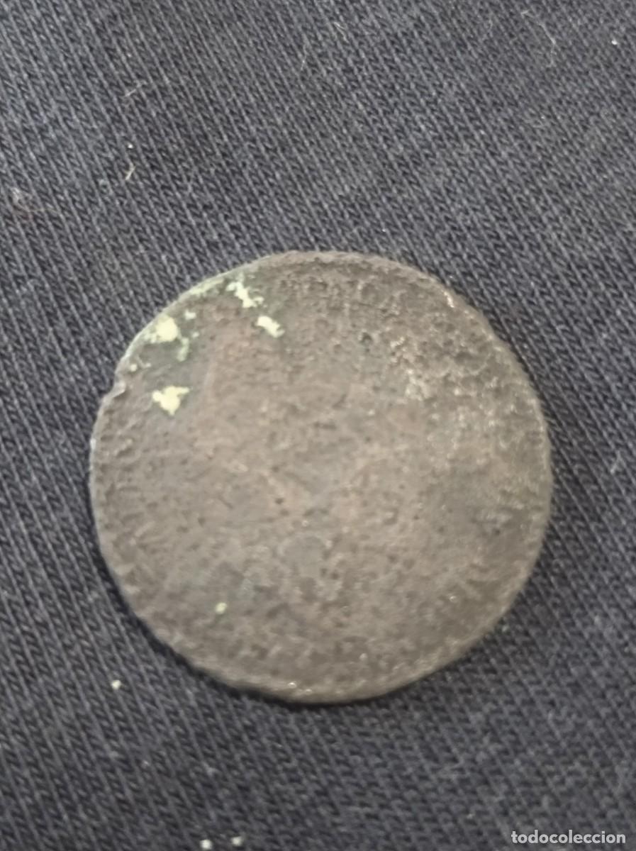 Monedas de Espa&ntilde;a: Antigua moneda resellada. - Foto 2