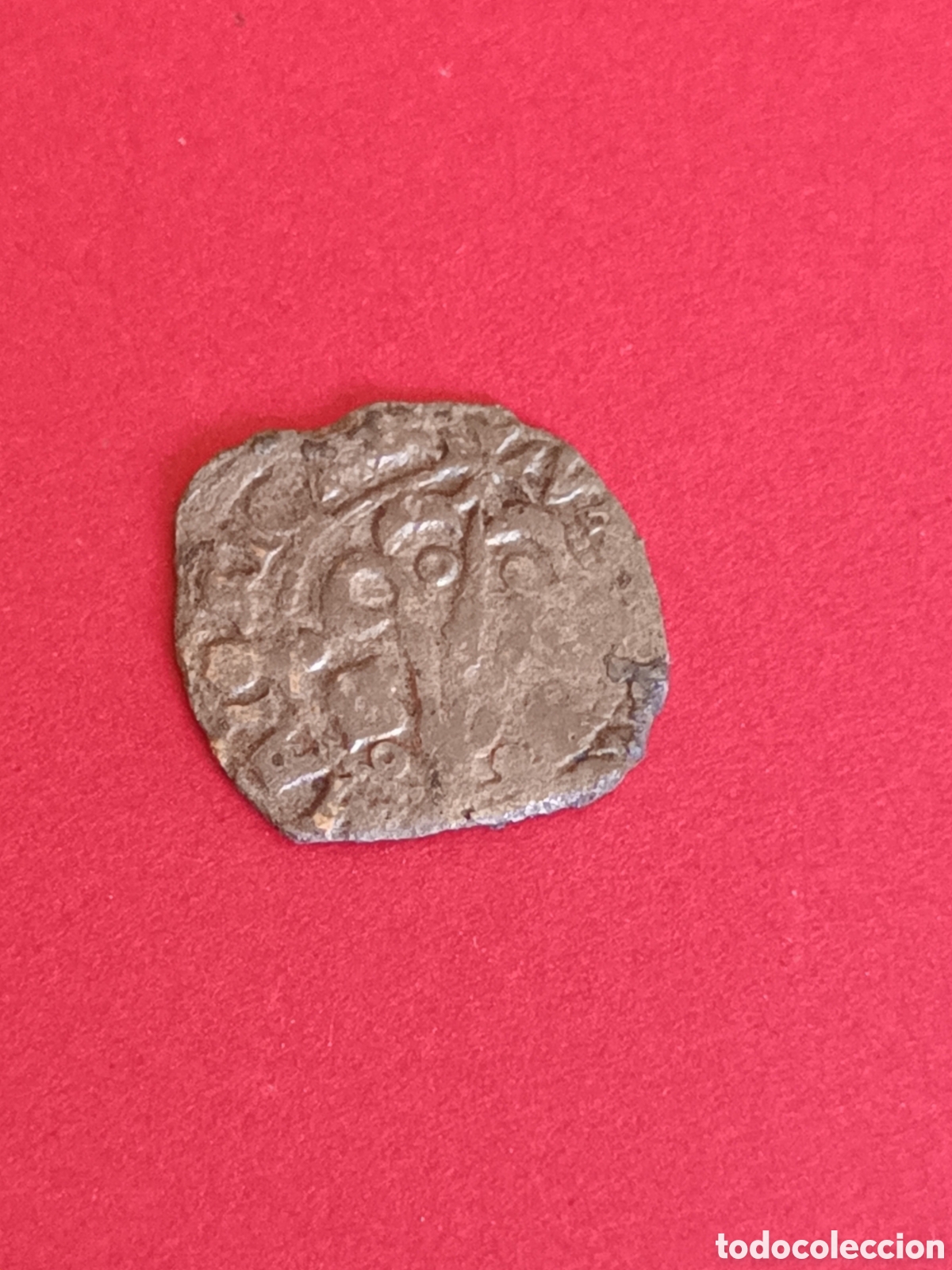 Monedas de Espa&ntilde;a: FERNANDO II. DINERO DE VAL&Eacute;NCIA. VELL&Oacute;N. - Foto 2